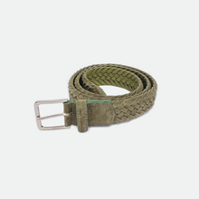 Load image into Gallery viewer, Woven Suede Olive